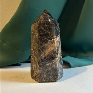Black moonstone Crystal Tower